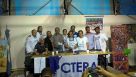 Cooperadores de la CABA en la Escuela Itinerante junto a los docentes